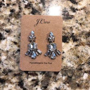 J crew gem dangle earring